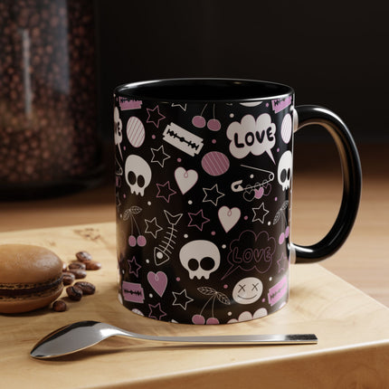 Emo Love Ceramic Coffee Mug 11oz/15oz