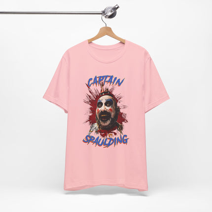 Captain Spaulding Unisex T-Shirt – Cult Movie Graphic Tee for Horror, Rock, Metal & Alternative Fashion Fans