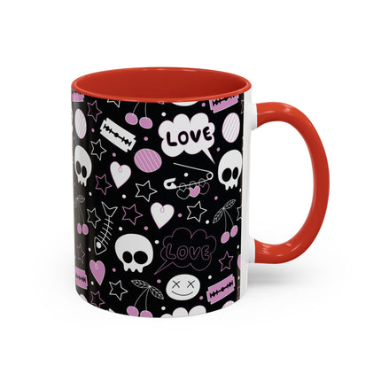 Emo Love Ceramic Coffee Mug 11oz/15oz