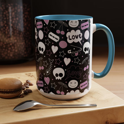 Emo Love Ceramic Coffee Mug 11oz/15oz
