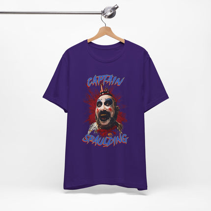 Captain Spaulding Unisex T-Shirt – Cult Movie Graphic Tee for Horror, Rock, Metal & Alternative Fashion Fans