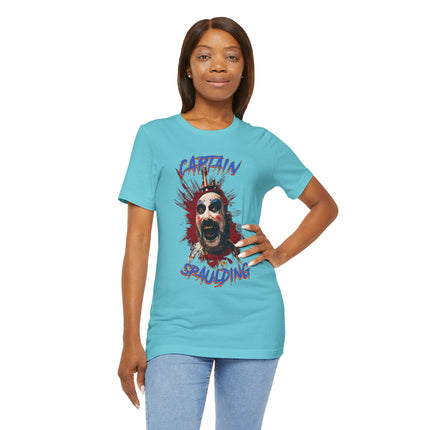 Captain Spaulding Unisex T-Shirt – Cult Movie Graphic Tee for Horror, Rock, Metal & Alternative Fashion Fans