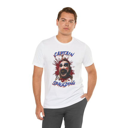 Captain Spaulding Unisex T-Shirt – Cult Movie Graphic Tee for Horror, Rock, Metal & Alternative Fashion Fans