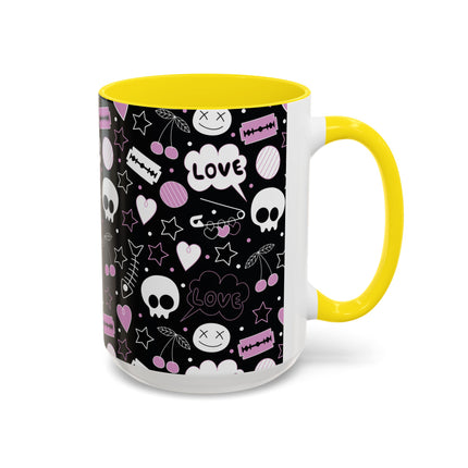 Emo Love Ceramic Coffee Mug 11oz/15oz