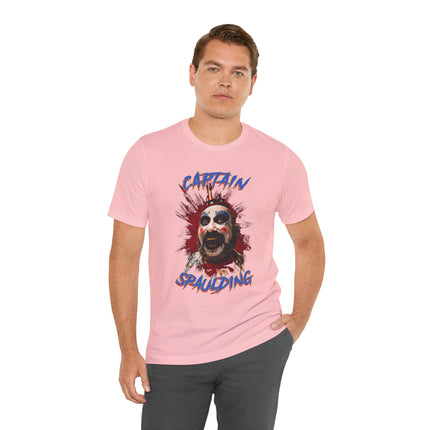Captain Spaulding Unisex T-Shirt – Cult Movie Graphic Tee for Horror, Rock, Metal & Alternative Fashion Fans