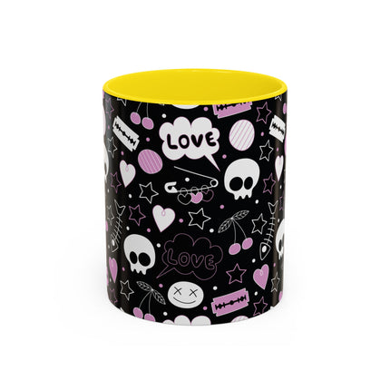 Emo Love Ceramic Coffee Mug 11oz/15oz