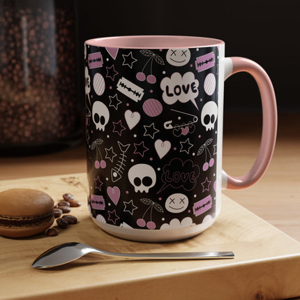Emo Love Ceramic Coffee Mug 11oz/15oz