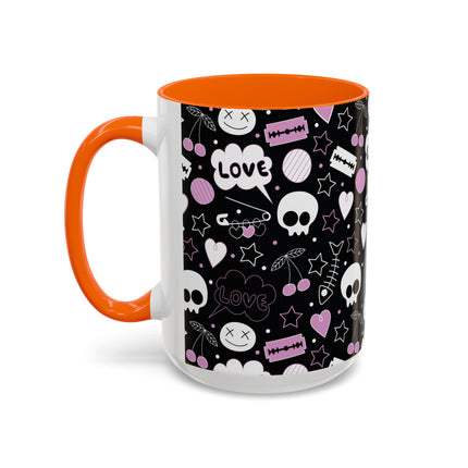 Emo Love Ceramic Coffee Mug 11oz/15oz