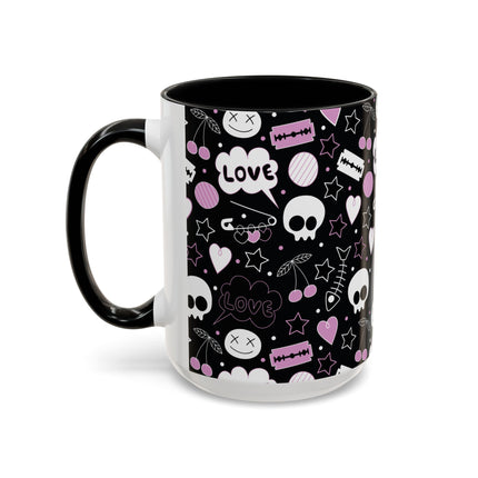 Emo Love Ceramic Coffee Mug 11oz/15oz