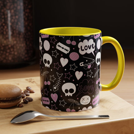 Emo Love Ceramic Coffee Mug 11oz/15oz