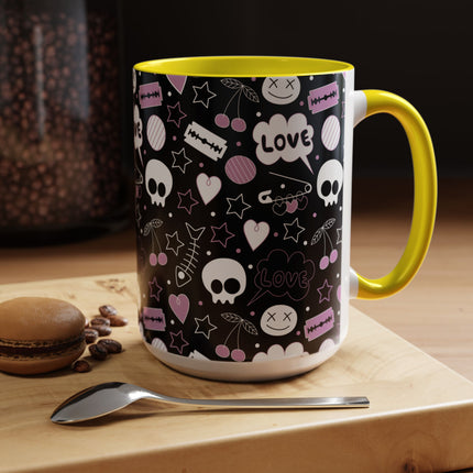 Emo Love Ceramic Coffee Mug 11oz/15oz