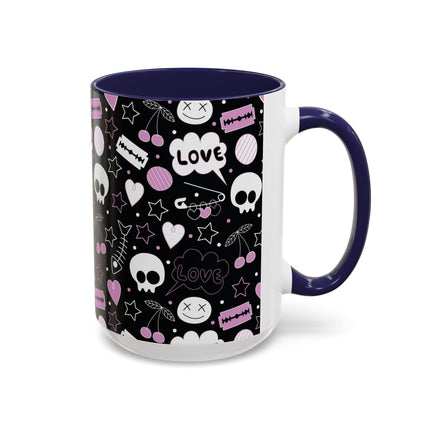 Emo Love Ceramic Coffee Mug 11oz/15oz