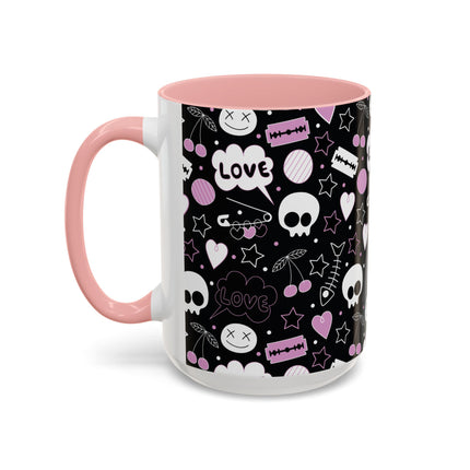 Emo Love Ceramic Coffee Mug 11oz/15oz