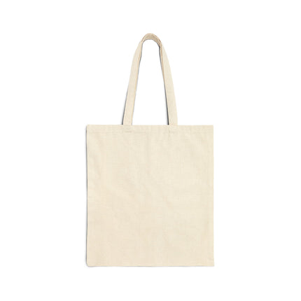 Horns Up Skeleton Tote Bag – Punk, Metal, Goth & Alt Style Canvas Shopper, Unique Shopping Accessory