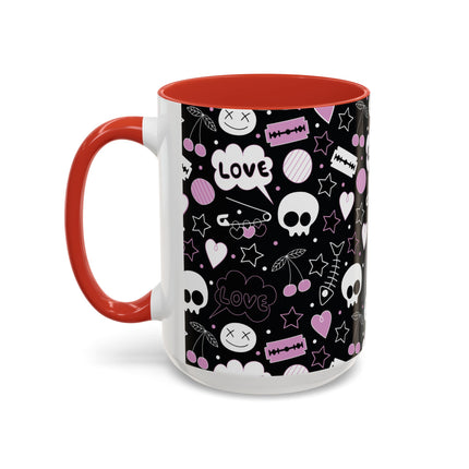 Emo Love Ceramic Coffee Mug 11oz/15oz