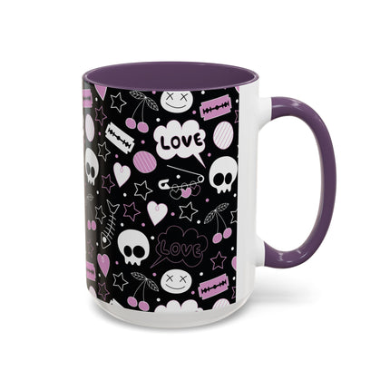 Emo Love Ceramic Coffee Mug 11oz/15oz