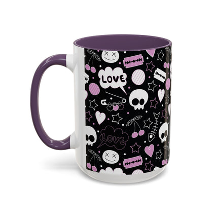 Emo Love Ceramic Coffee Mug 11oz/15oz