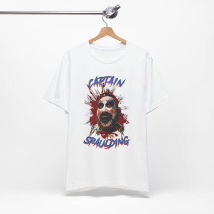 Captain Spaulding Unisex T-Shirt – Cult Movie Graphic Tee for Horror, Rock, Metal & Alternative Fashion Fans