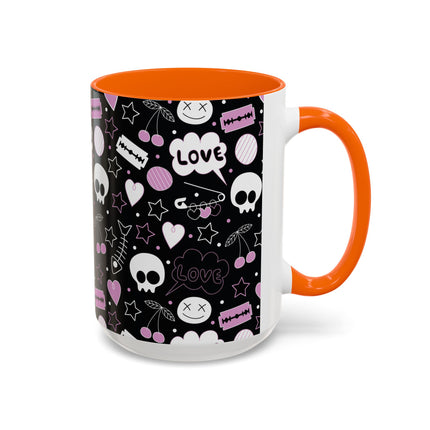Emo Love Ceramic Coffee Mug 11oz/15oz