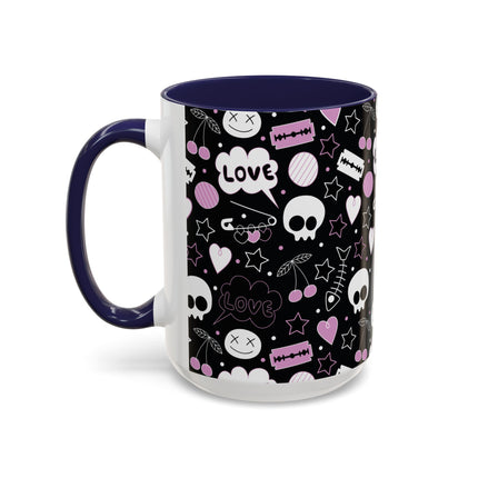 Emo Love Ceramic Coffee Mug 11oz/15oz