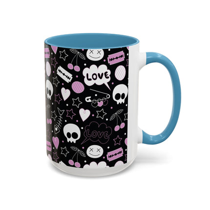 Emo Love Ceramic Coffee Mug 11oz/15oz