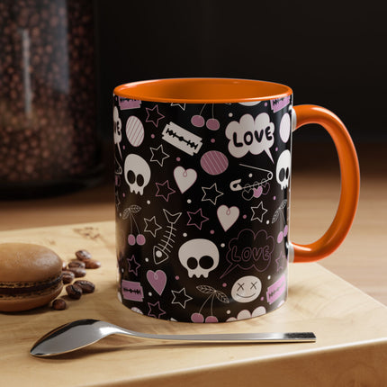 Emo Love Ceramic Coffee Mug 11oz/15oz
