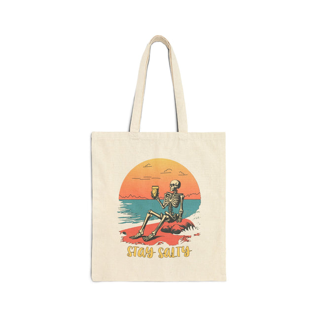 Stay Salty Canvas Tote Bag