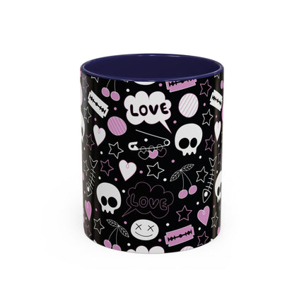 Emo Love Ceramic Coffee Mug 11oz/15oz