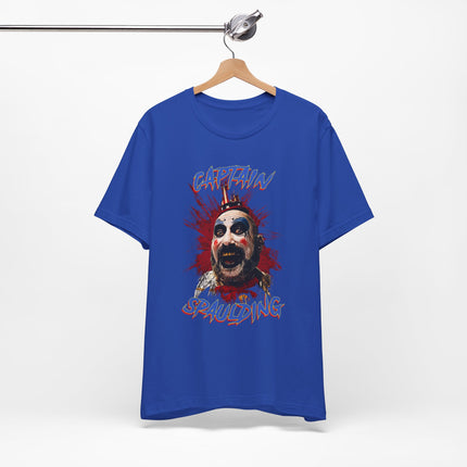 Captain Spaulding Unisex T-Shirt – Cult Movie Graphic Tee for Horror, Rock, Metal & Alternative Fashion Fans
