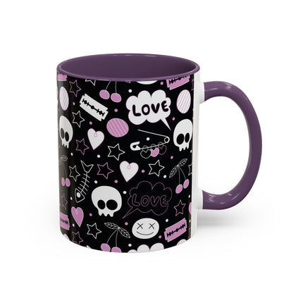Emo Love Ceramic Coffee Mug 11oz/15oz