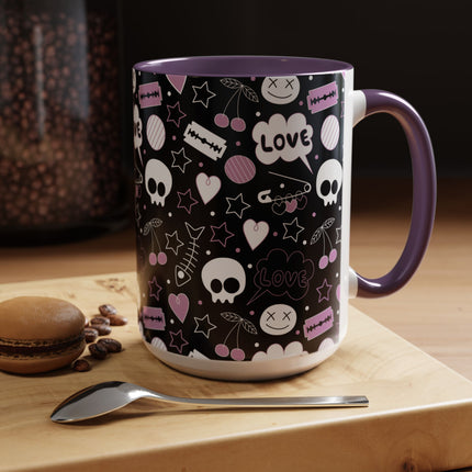 Emo Love Ceramic Coffee Mug 11oz/15oz