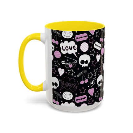 Emo Love Ceramic Coffee Mug 11oz/15oz