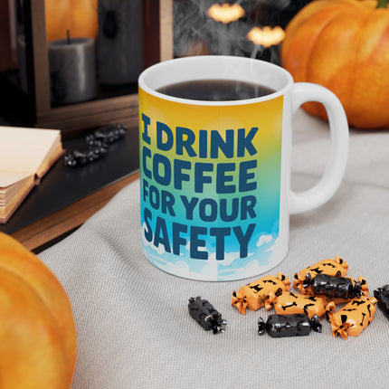 Cheeky Sunrise Ceramic Coffee Mug 11oz