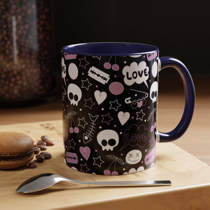 Emo Love Ceramic Coffee Mug 11oz/15oz