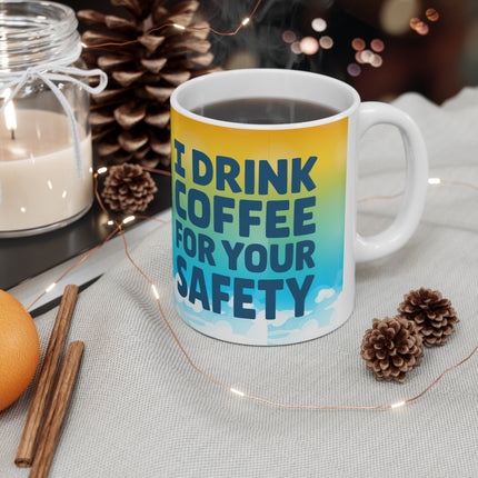 Cheeky Sunrise Ceramic Coffee Mug 11oz