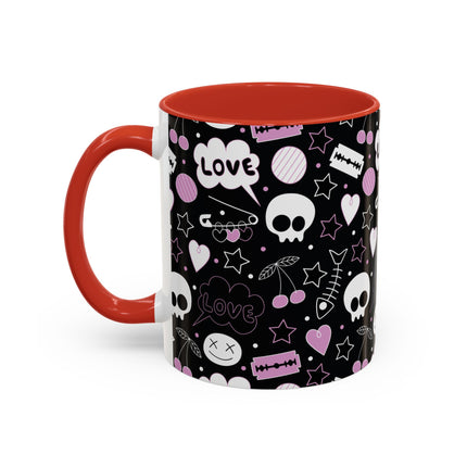 Emo Love Ceramic Coffee Mug 11oz/15oz