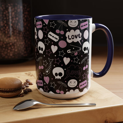 Emo Love Ceramic Coffee Mug 11oz/15oz