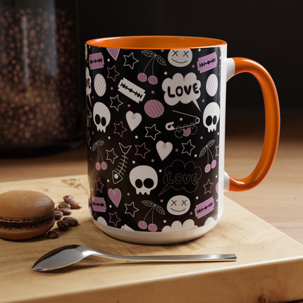 Emo Love Ceramic Coffee Mug 11oz/15oz