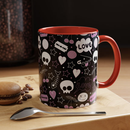 Emo Love Ceramic Coffee Mug 11oz/15oz