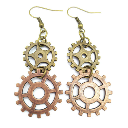 Vintage Gears Earrings