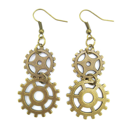 Vintage Gears Earrings