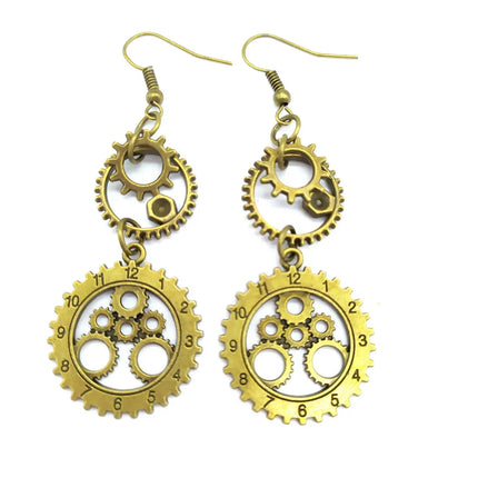 Vintage Gears Earrings