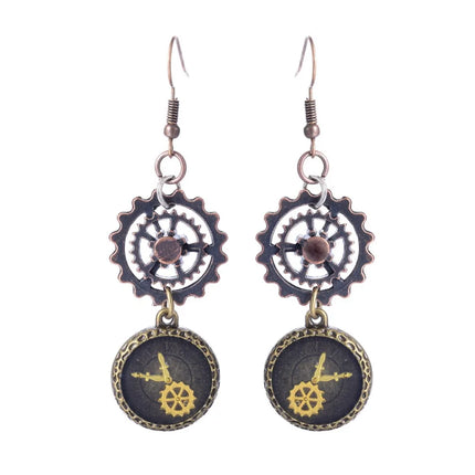 Vintage Gears Earrings