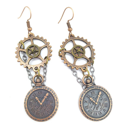 Vintage Gears Earrings