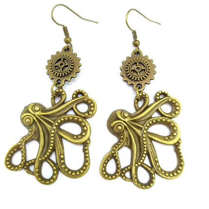 Vintage Gears Earrings