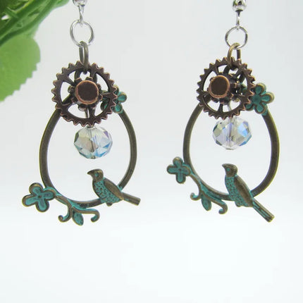 Vintage Gears Earrings