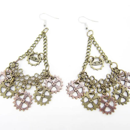 Vintage Gears Earrings