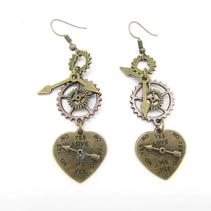 Vintage Gears Earrings
