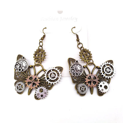 Vintage Gears Earrings