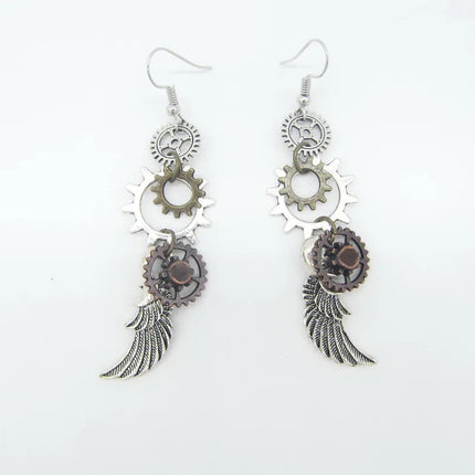 Vintage Gears Earrings